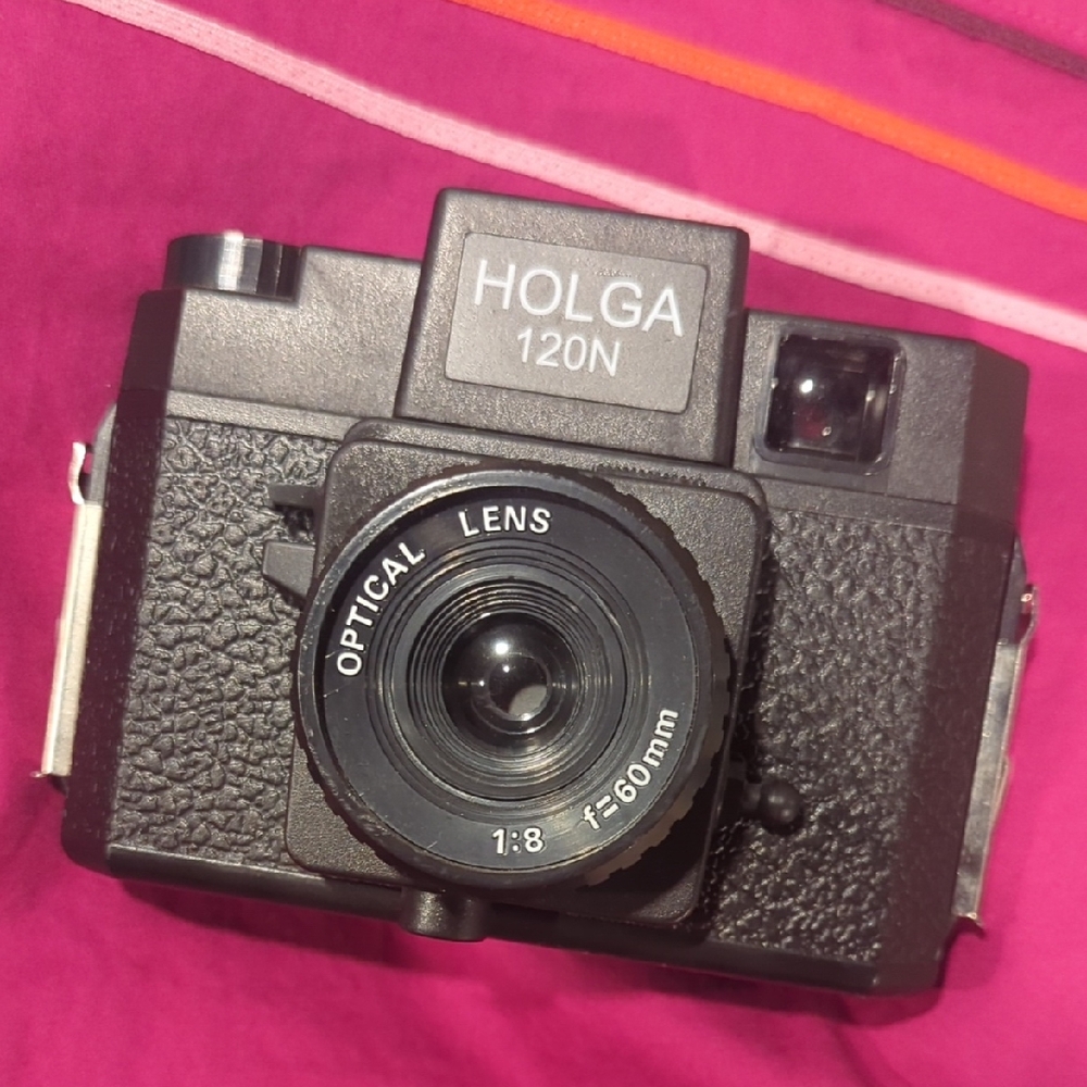 Olga Black Medium Format Film Camera